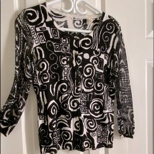 Cotton blend summer cardigan S/M